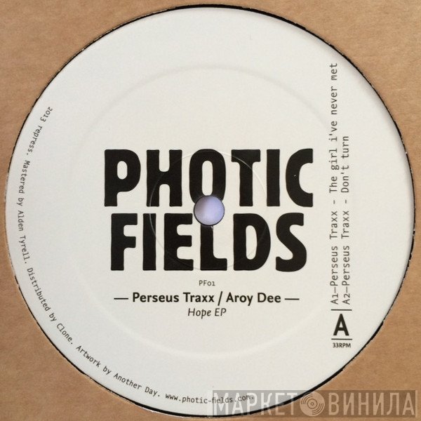 Perseus Traxx, Aroy Dee - Hope EP