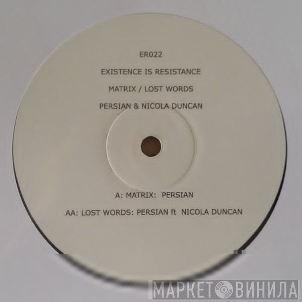 Persian, Nicola Duncan - Matrix / Lost Words