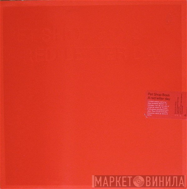 Pet Shop Boys - A Red Letter Day