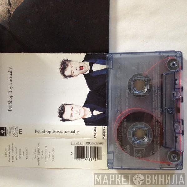 Pet Shop Boys  - Actually