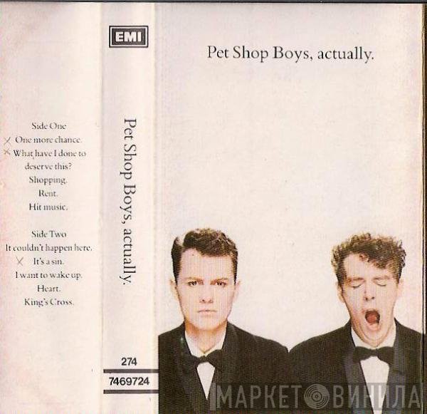 Pet Shop Boys  - Actually