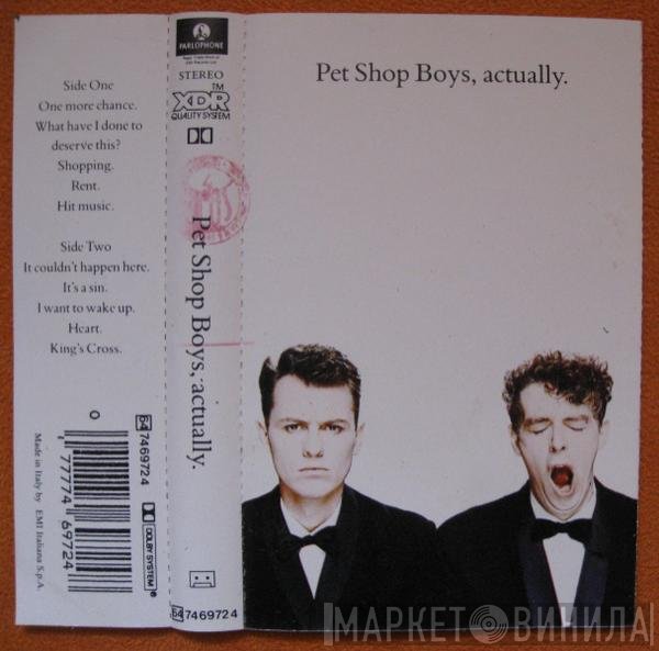 Pet Shop Boys  - Actually