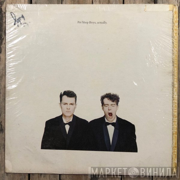 Pet Shop Boys  - Actually