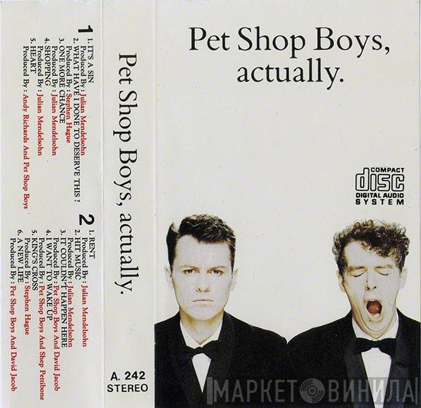 Pet Shop Boys  - Actually