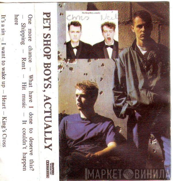 Pet Shop Boys  - Actually