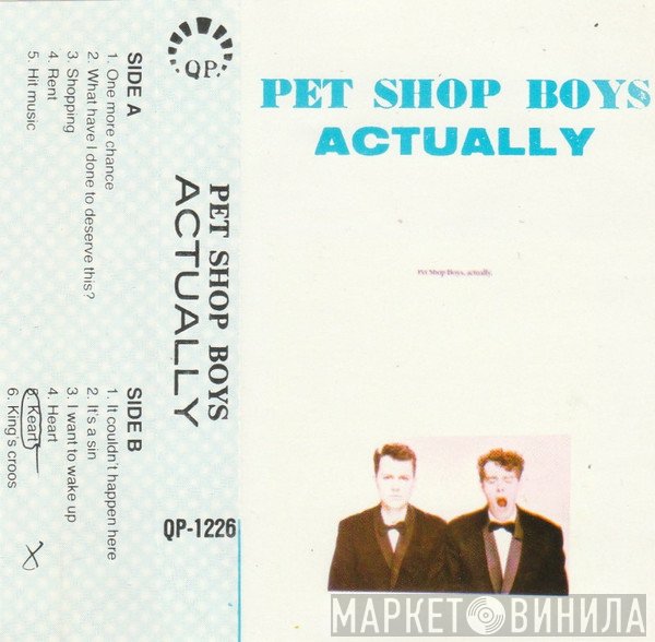 Pet Shop Boys  - Actually