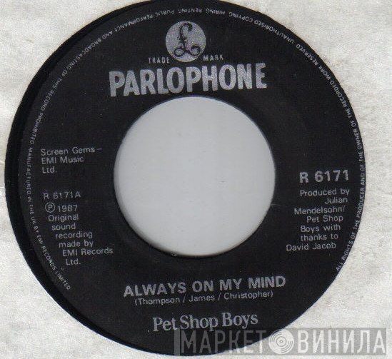 Pet Shop Boys - Always On My Mind