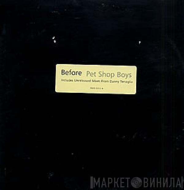 Pet Shop Boys  - Before