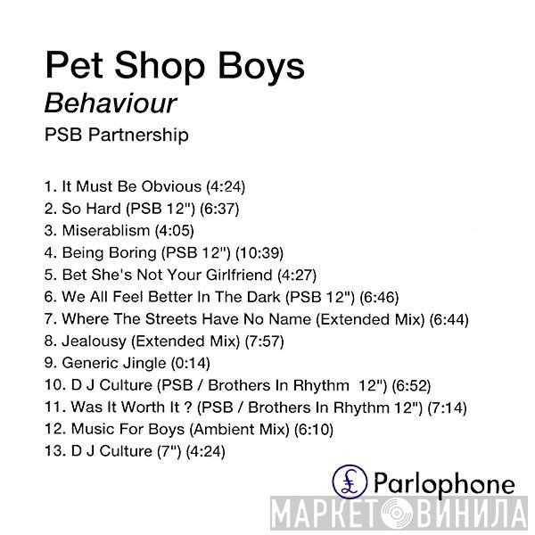 Pet Shop Boys  - Behaviour