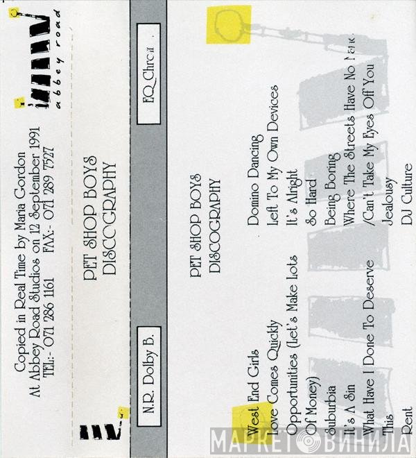 Pet Shop Boys  - Discography