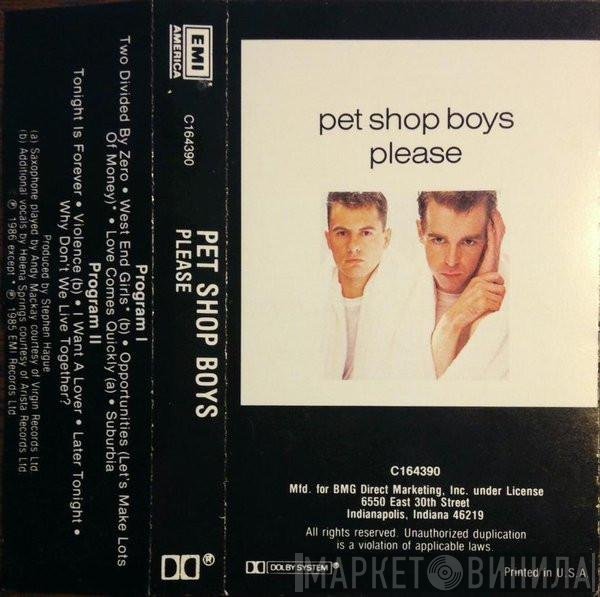 Pet Shop Boys  - Please
