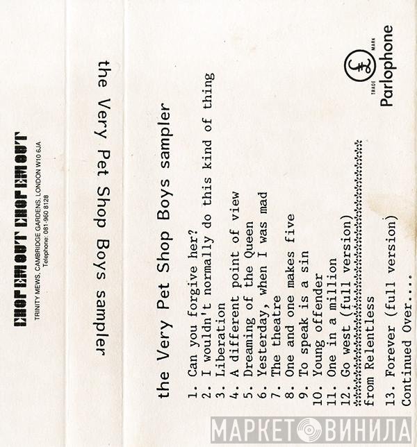 Pet Shop Boys  - The Very Pet Shop Boys Sampler