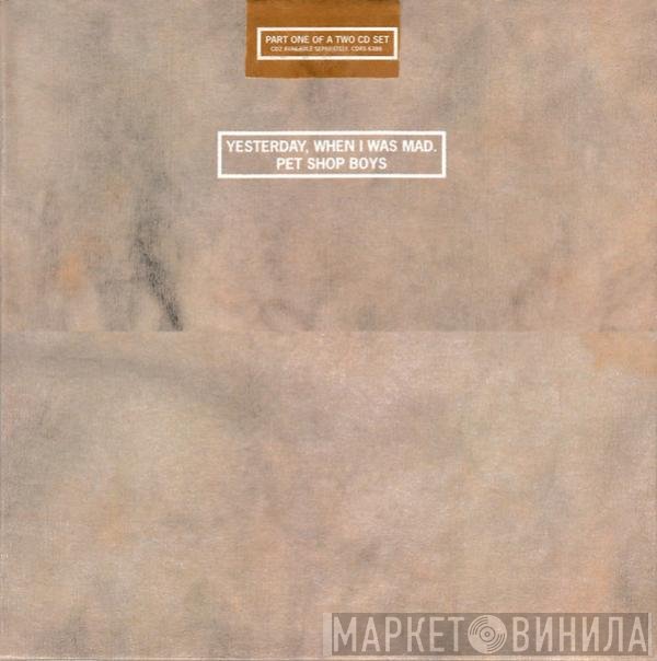 Pet Shop Boys  - Yesterday, When I Was Mad