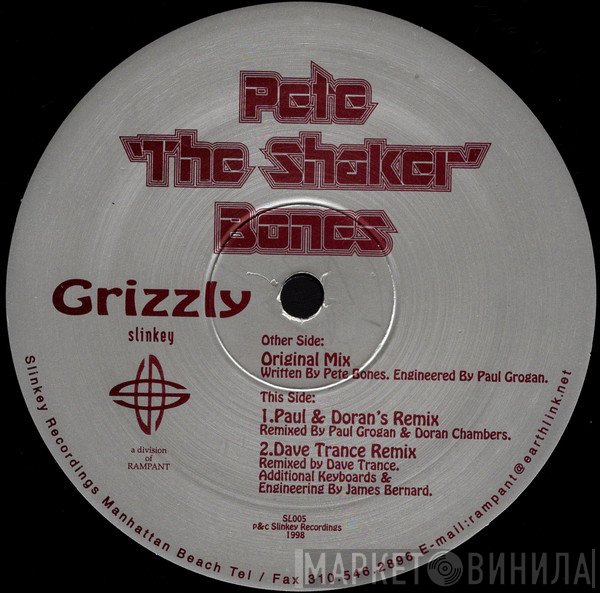 Pete Bones - Grizzly