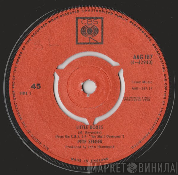 Pete Seeger - Little Boxes