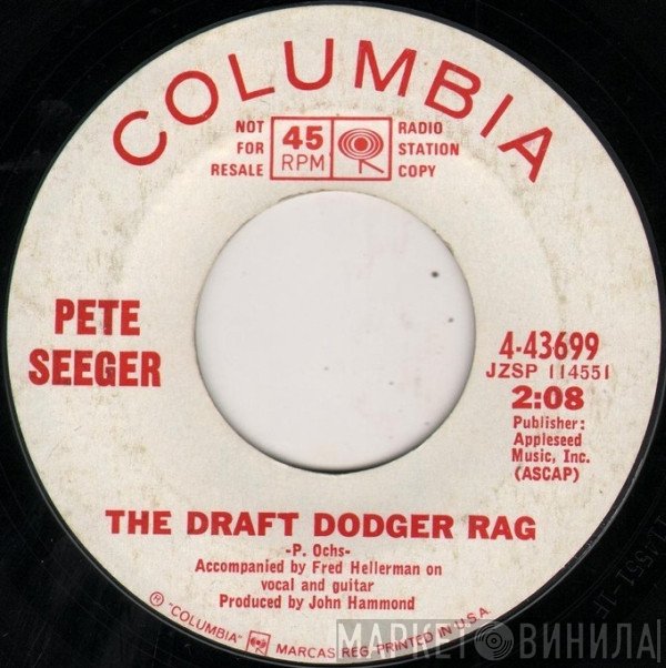 Pete Seeger  - The Draft Dodger Rag