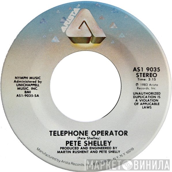 Pete Shelley  - Telephone Operator