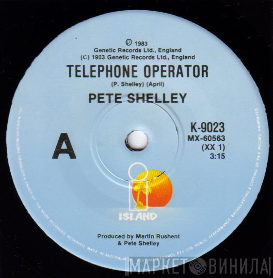 Pete Shelley  - Telephone Operator