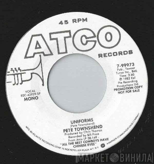 Pete Townshend - Uniforms