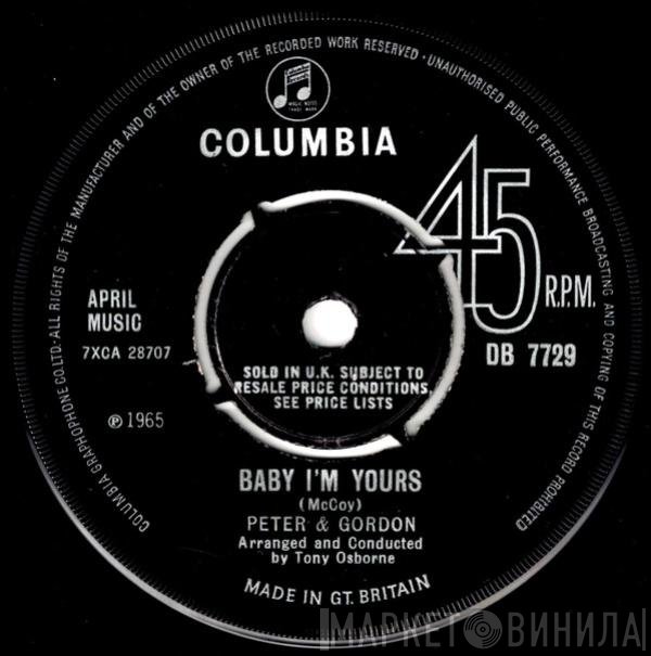 Peter &amp; Gordon - Baby I'm Yours
