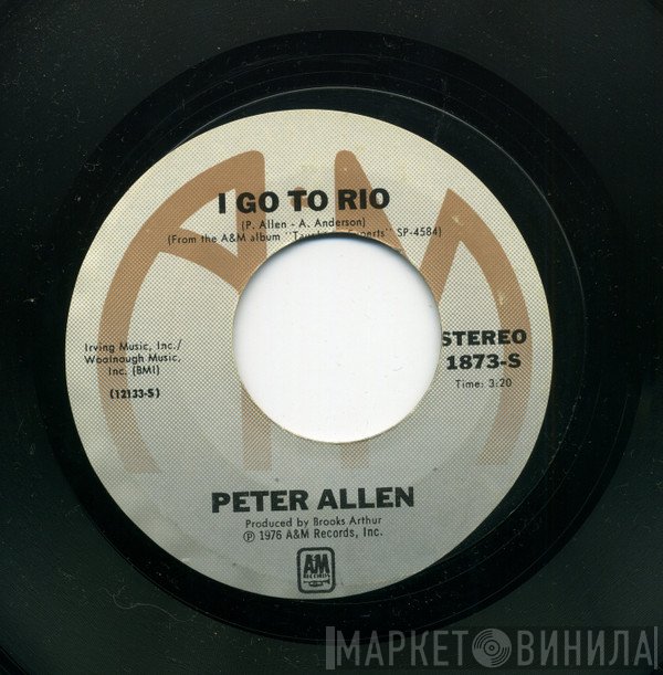 Peter Allen  - I Go To Rio