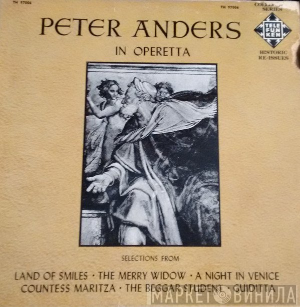 Peter Anders   - In Operetta