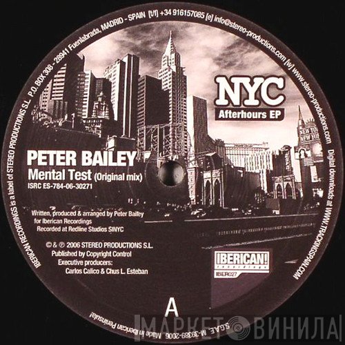 Peter Bailey, Richie Santana - NYC Afterhours EP