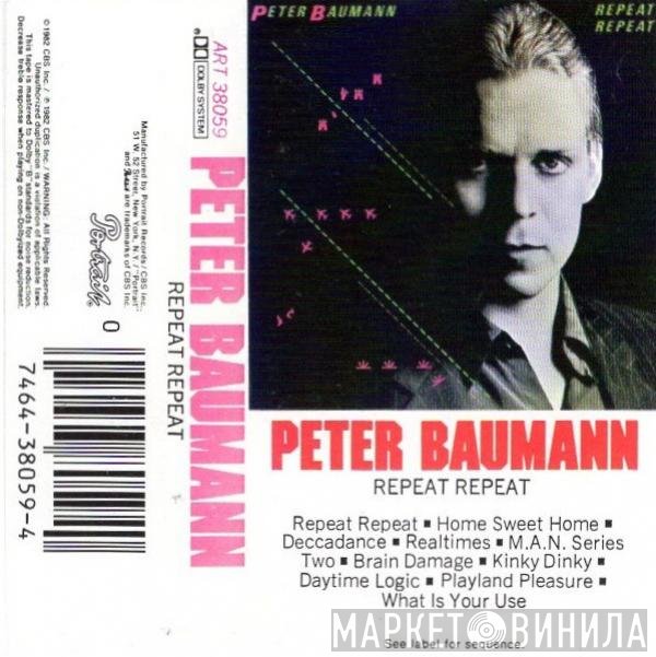 Peter Baumann  - Repeat Repeat