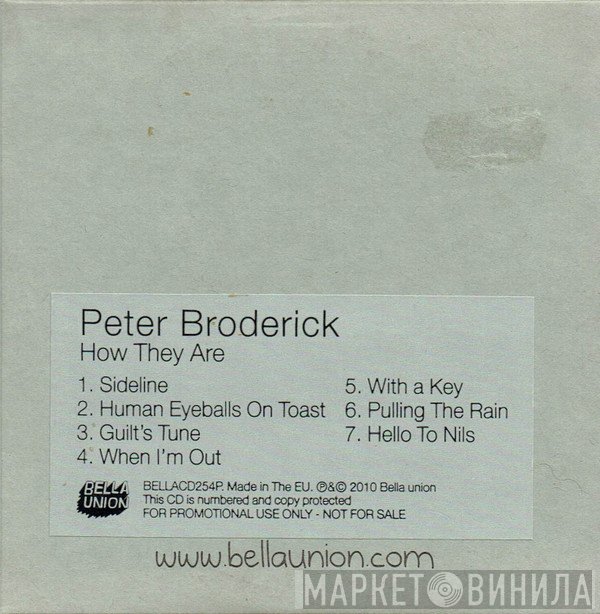 Peter Broderick - How They Are
