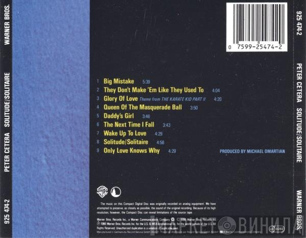 Peter Cetera  - Solitude / Solitaire