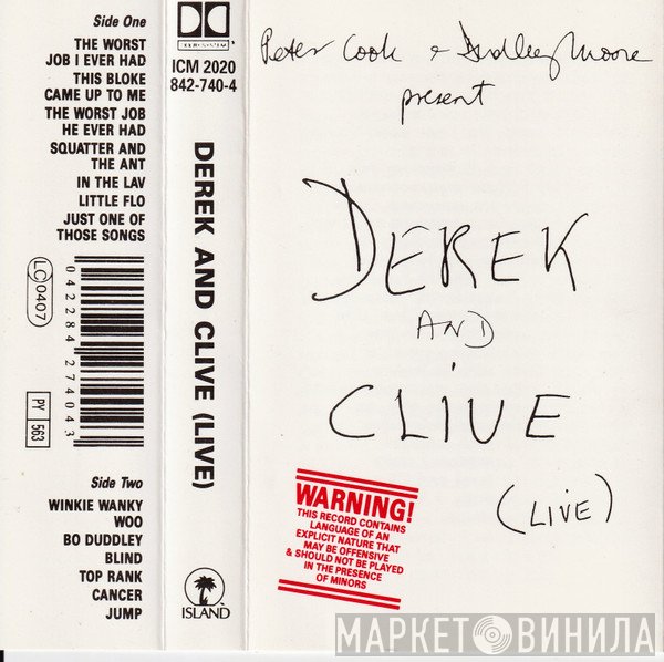 Peter Cook & Dudley Moore Present Derek & Clive  - (Live)