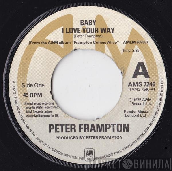 Peter Frampton - Baby I Love Your Way
