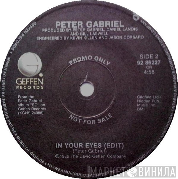 Peter Gabriel  - In Your Eyes