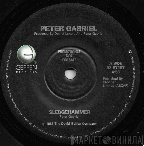Peter Gabriel  - Sledgehammer