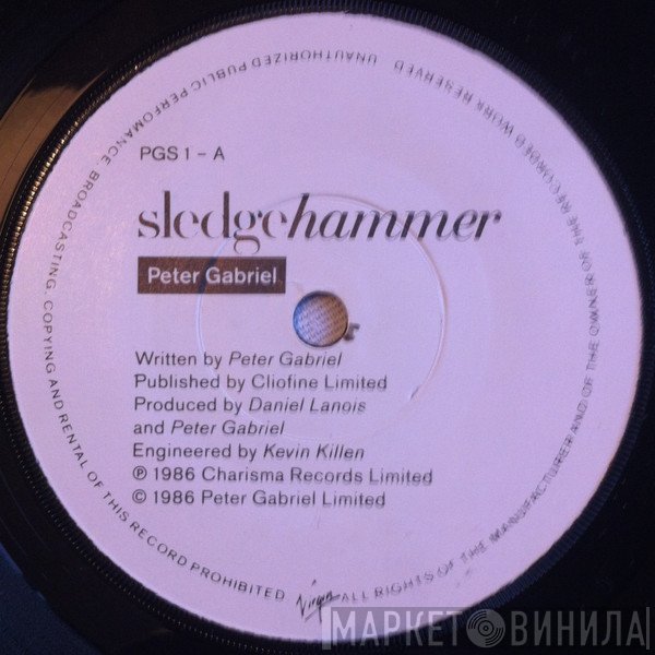 Peter Gabriel  - Sledgehammer