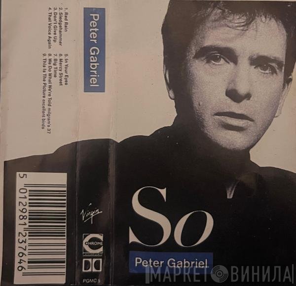 Peter Gabriel  - So
