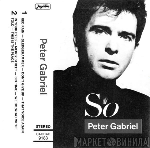 Peter Gabriel  - So