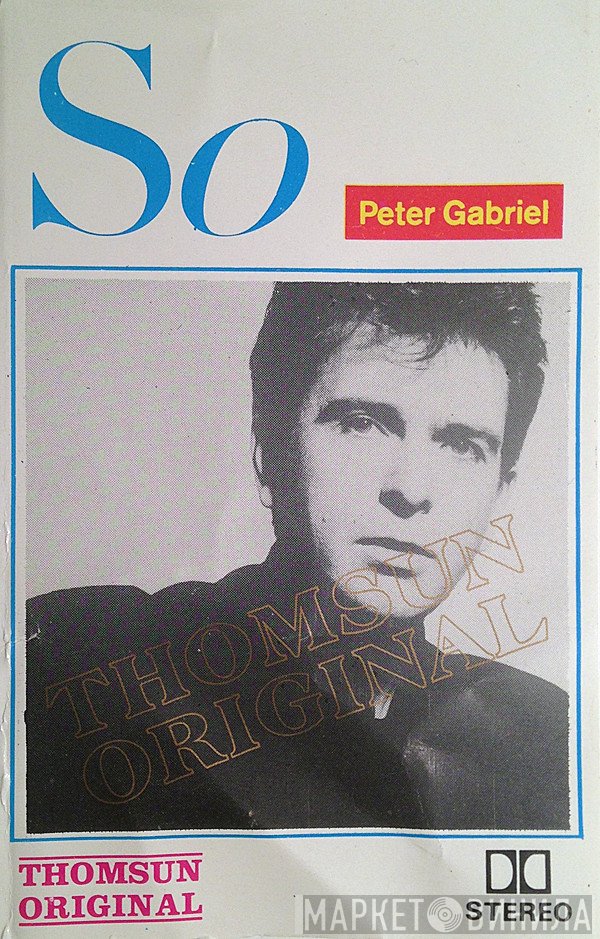 Peter Gabriel  - So
