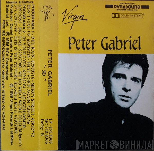 Peter Gabriel  - So
