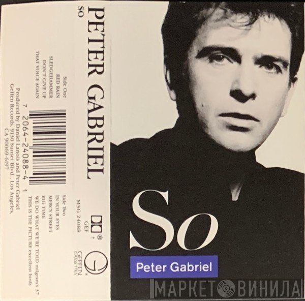 Peter Gabriel  - So