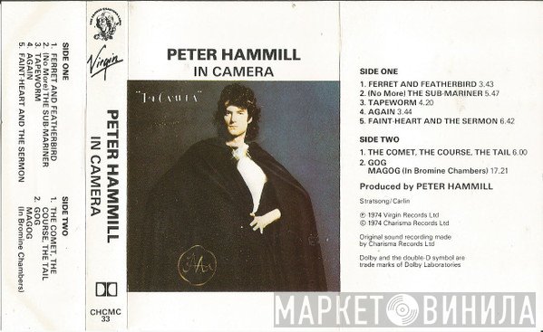 Peter Hammill  - In Camera