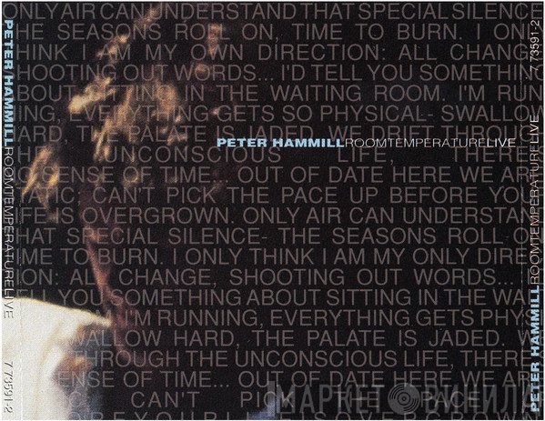 Peter Hammill  - Room Temperature Live