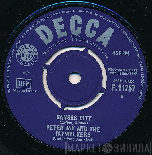 Peter Jay And The Jaywalkers - Kansas City