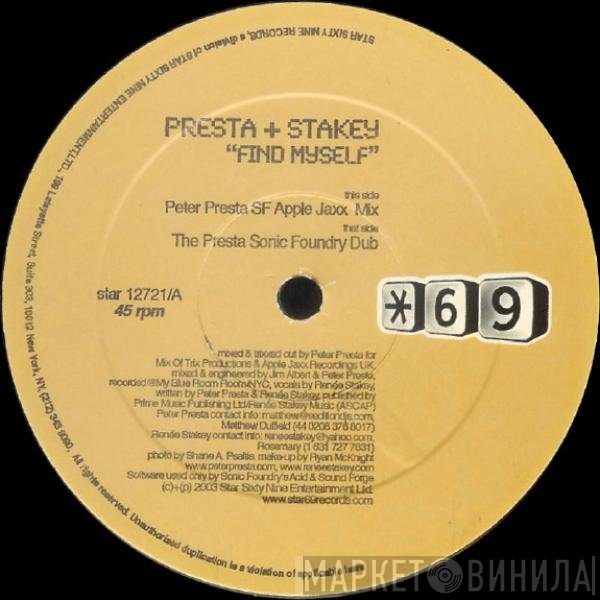 Peter Presta + Renée Stakey  - Find Myself