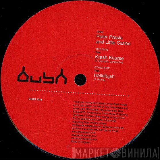 Peter Presta & Little Carlos - Hallelujah
