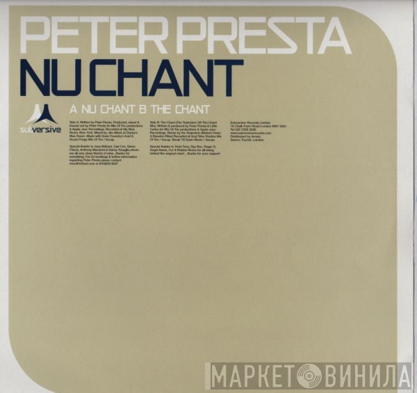 Peter Presta - Nu Chant