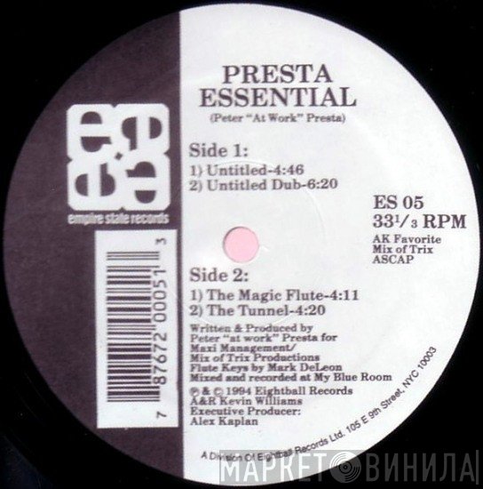 Peter Presta - Presta Essential