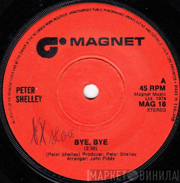Peter Shelley - Bye, Bye