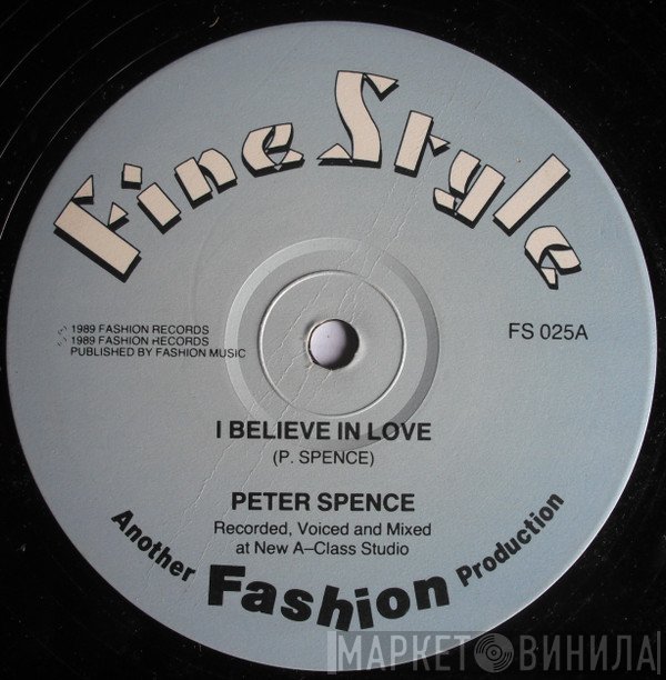 Peter Spence - I Believe In Love