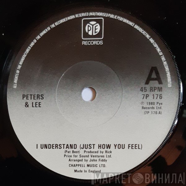 Peters & Lee - I Understand (Just How You Feel) / Tomorrow's Here Today